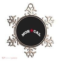 Norcal Northern California White Letter Ornament thumb 0