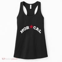 Norcal Northern California White Letter Women's Tank Top thumb 0