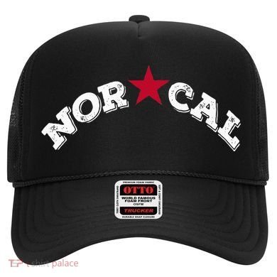 Norcal Northern California White Letter Hat