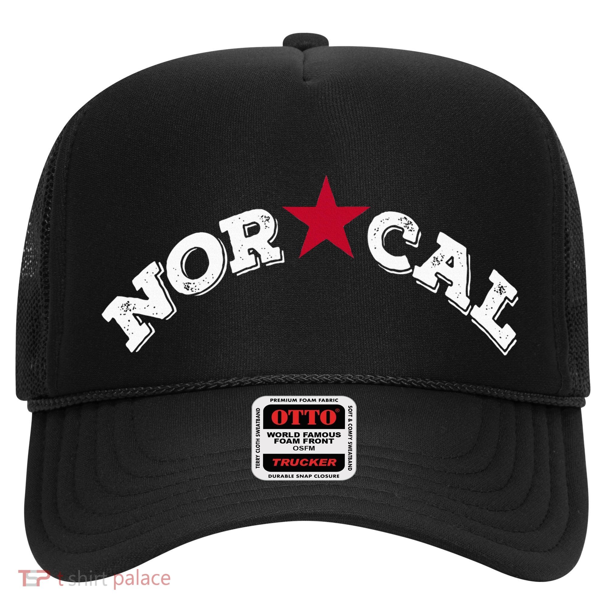 Norcal Northern California White Letter Hat