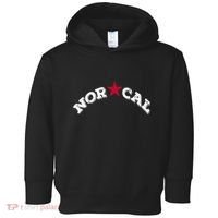 Norcal Northern California White Letter Toddler Hoodie thumb 0