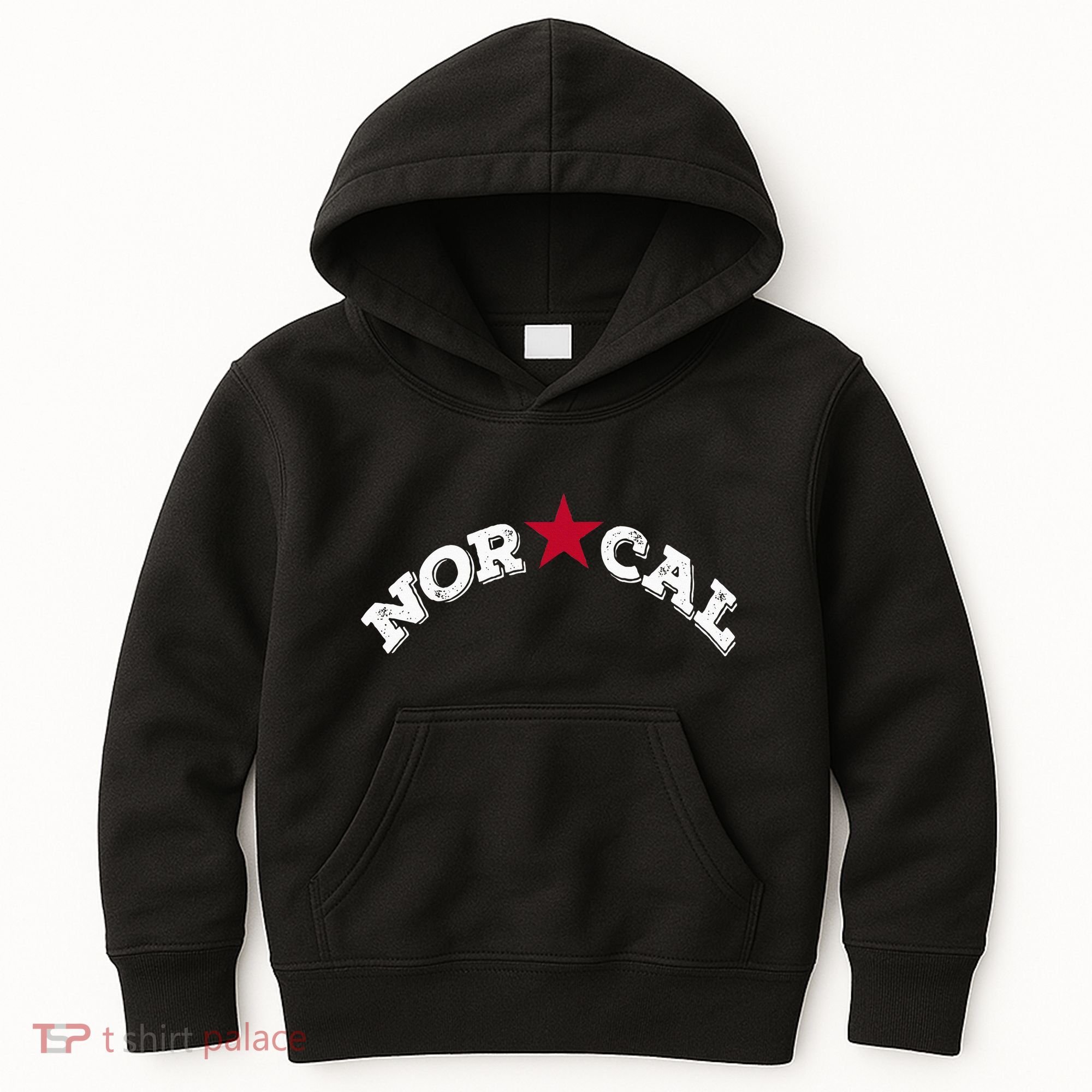 Norcal Northern California White Letter Kids Hoodie
