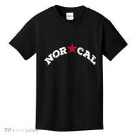 Norcal Northern California White Letter Kids T-Shirt thumb 0