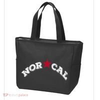 Norcal Northern California White Letter Tote Bag thumb 3