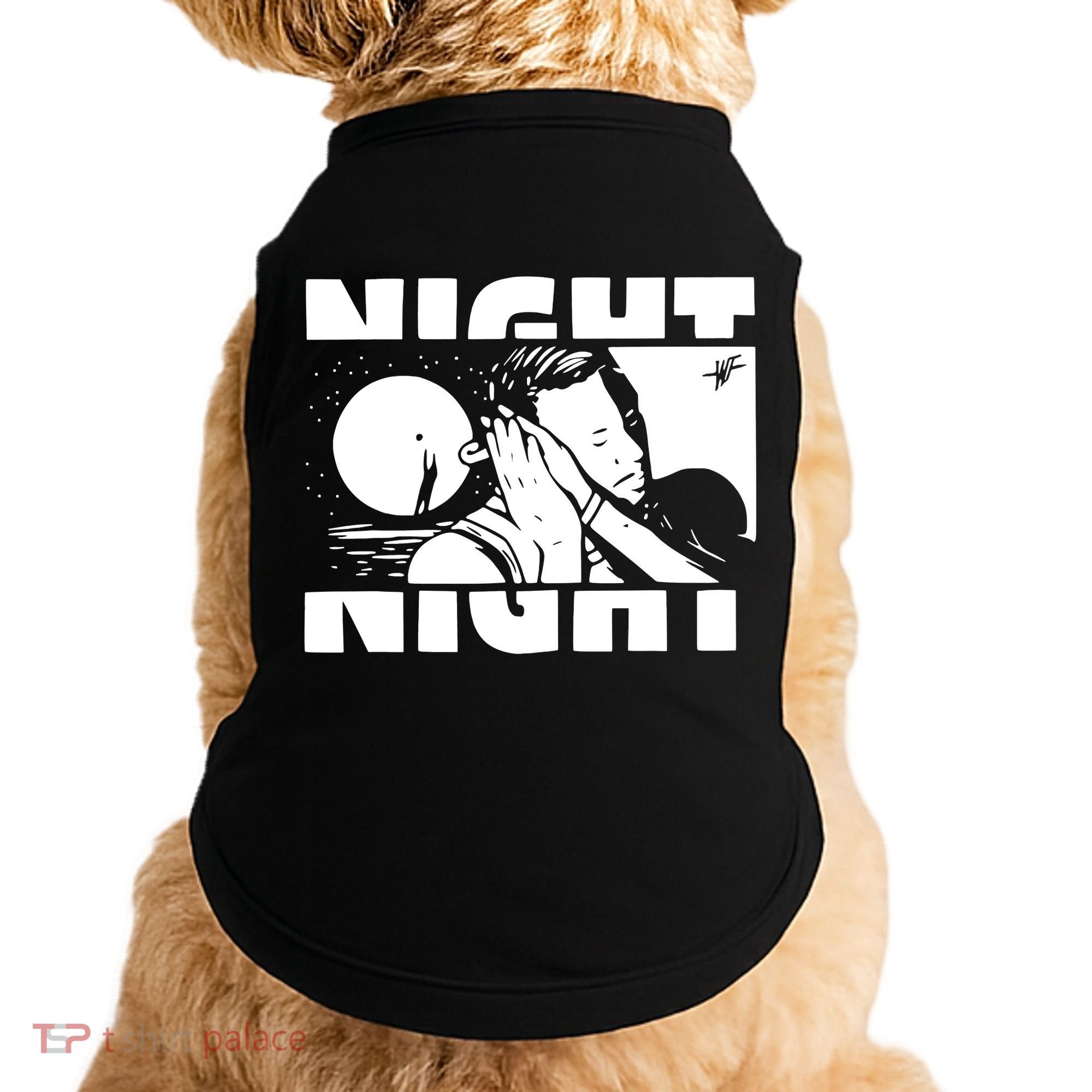 Night Night Curry Sleepy Night Night Good Night Doggie Tank