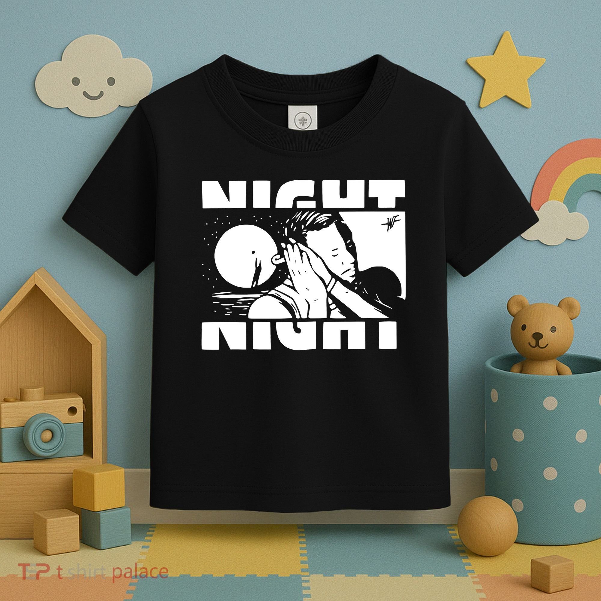 Night Night Curry Sleepy Night Night Good Night Toddler T-Shirt