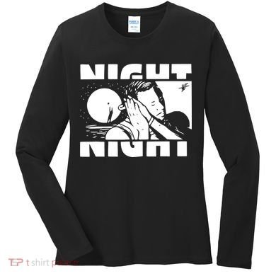 Night Night Curry Sleepy Night Night Good Night Women's Long Sleeve Shirt