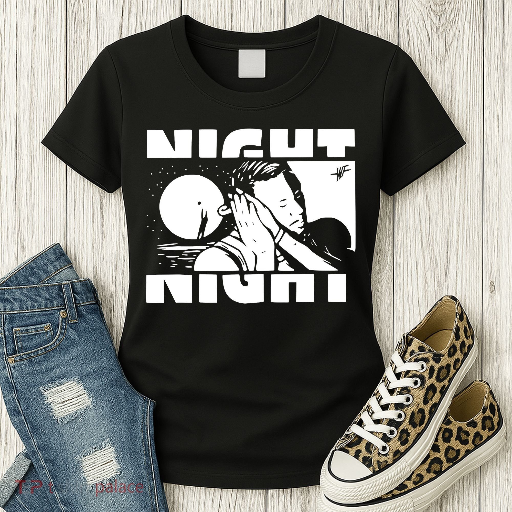 Night Night Curry Sleepy Night Night Good Night Women's T-Shirt