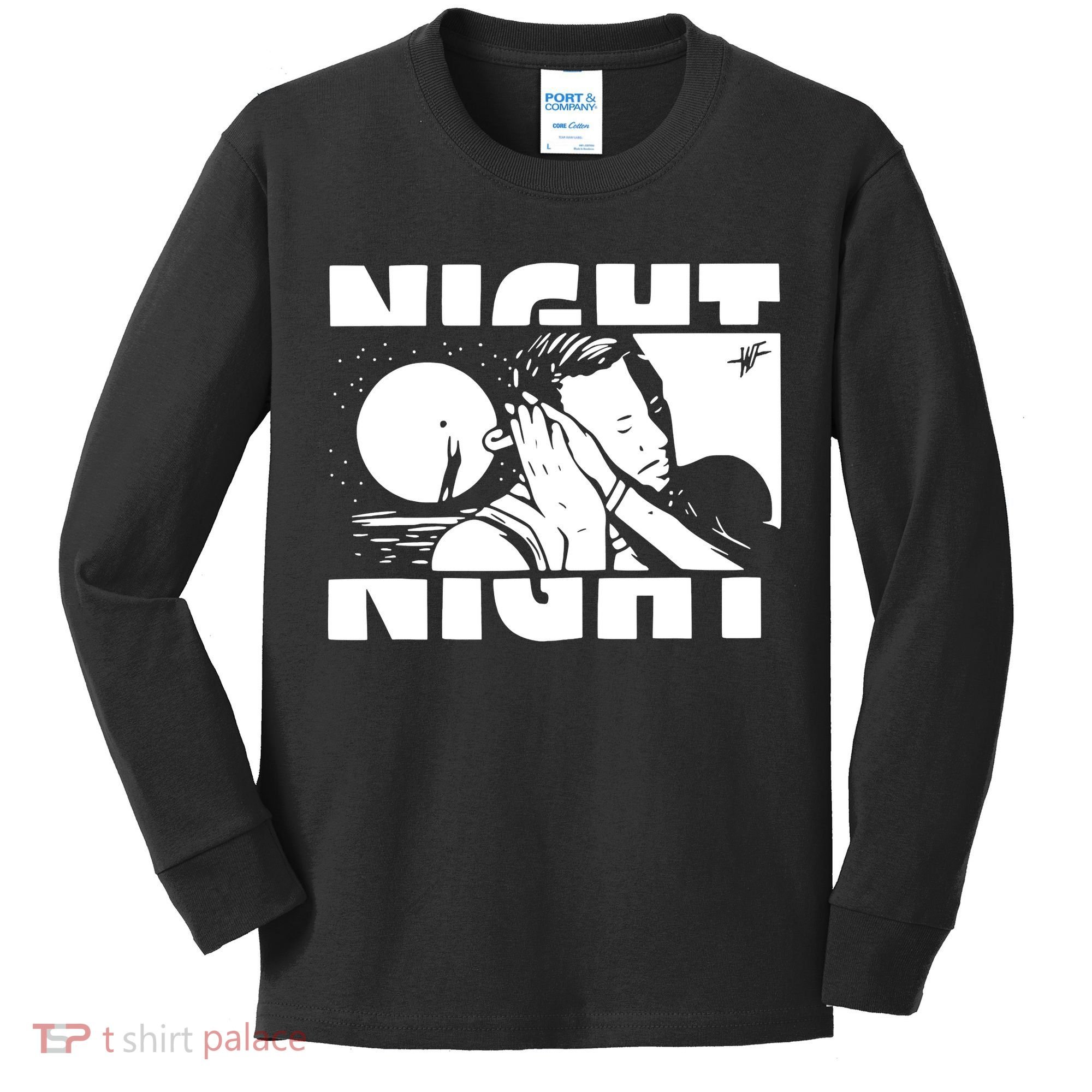 Night Night Curry Sleepy Night Night Good Night Kids Long Sleeve Shirt