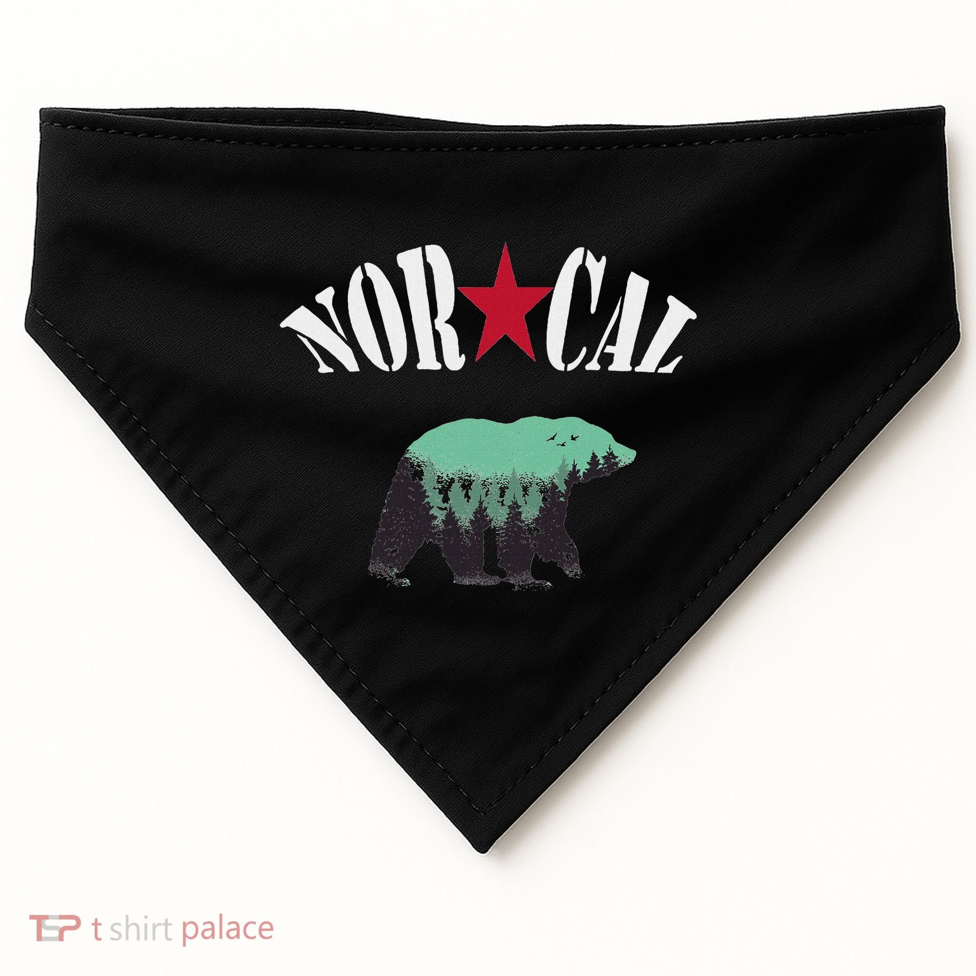 Norcal Northern California USA-Made Doggie Bandana