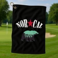 Norcal Northern California Golf Towel thumb 1