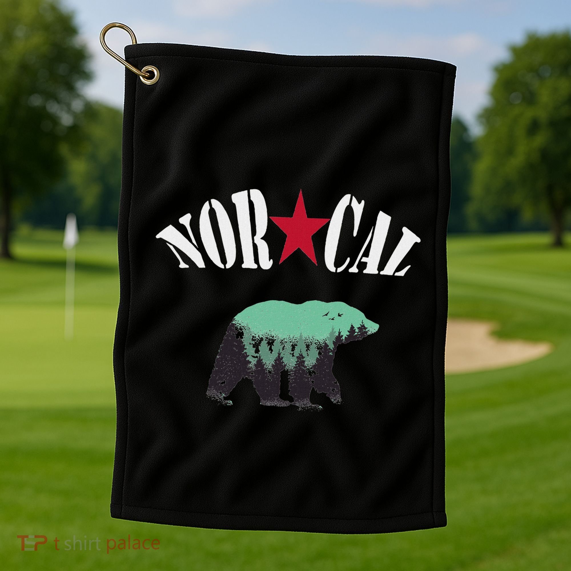 Norcal Northern California Golf Towel
