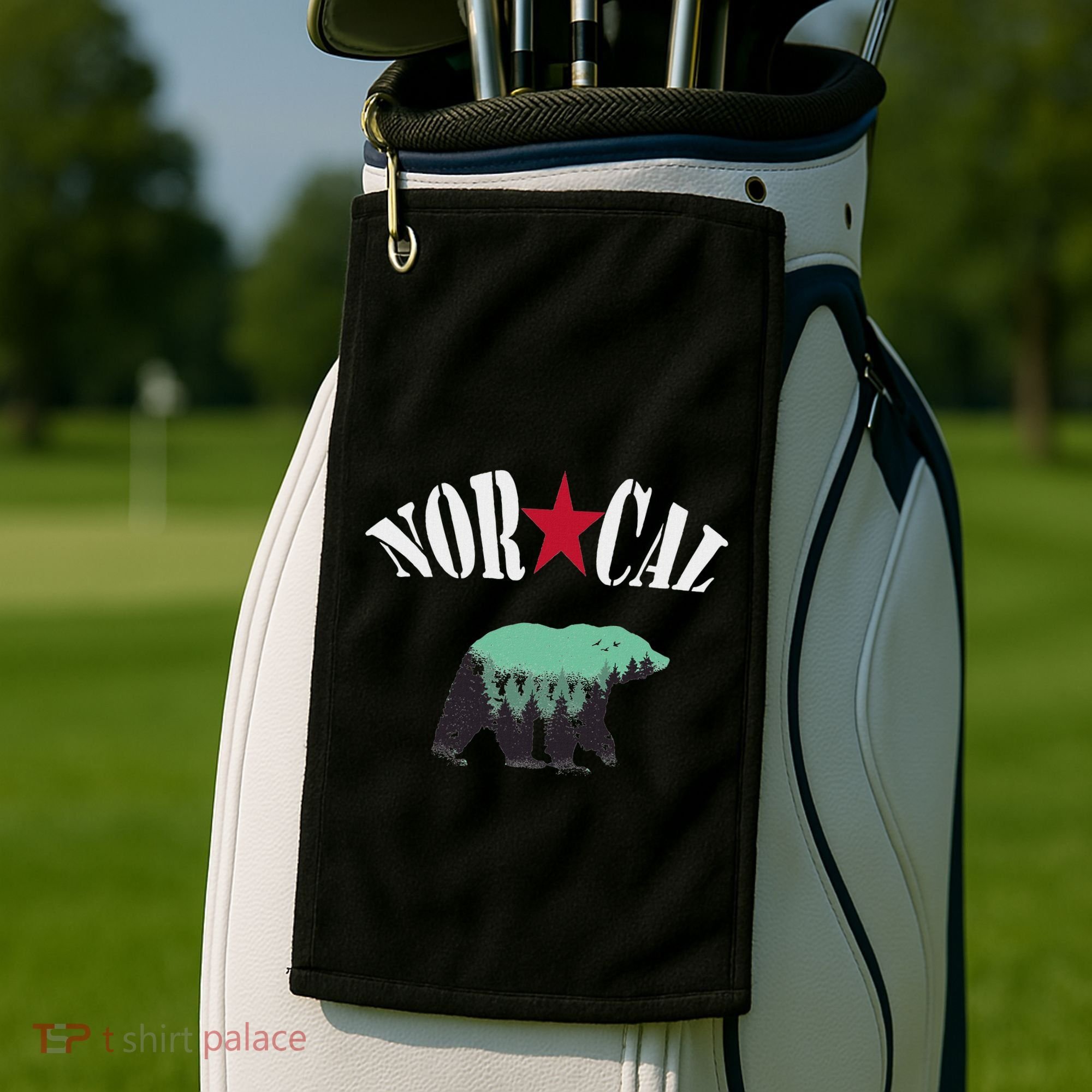 Norcal Northern California Golf Towel