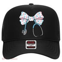 NICU Nurse Coquette Bow Stethoscope Bow NICU Nurse Week Hat thumb 0
