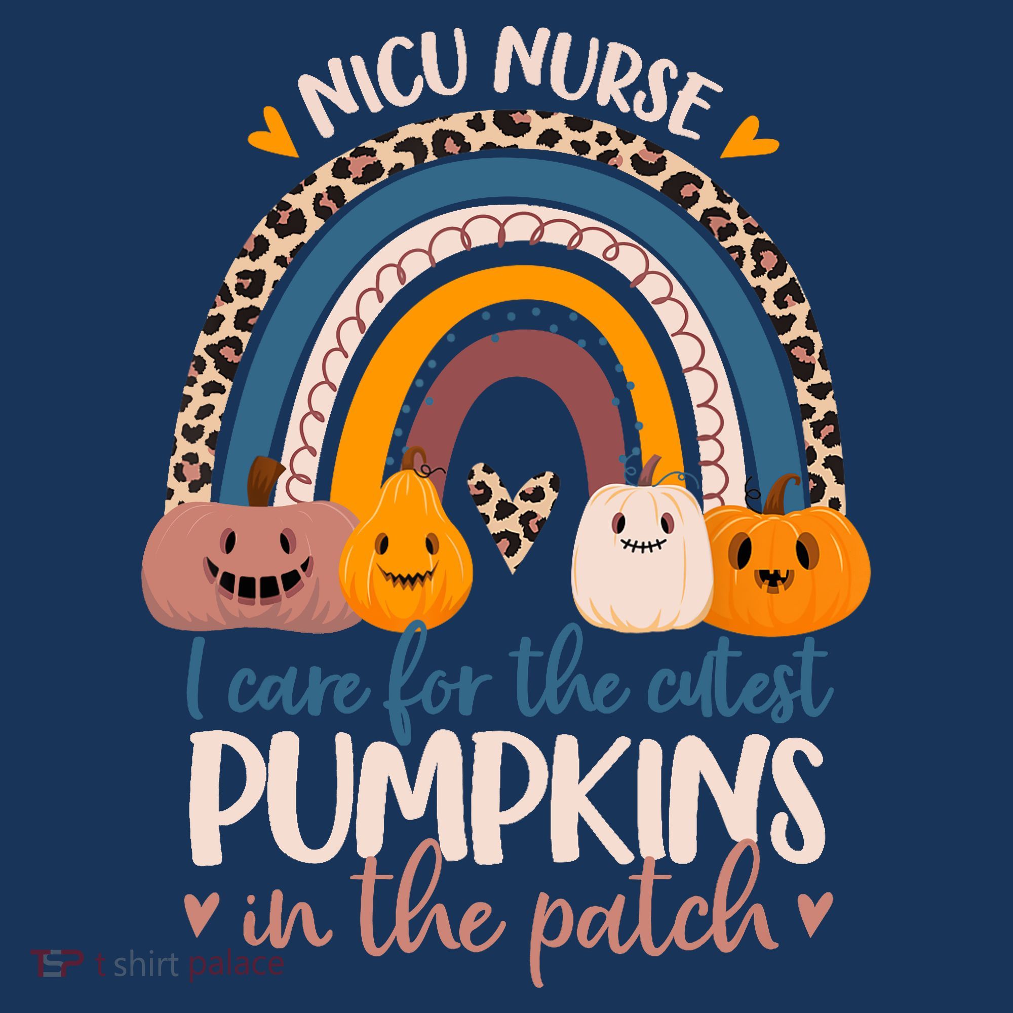 NICU Nurse Cutest Pumpkins In The Patch Rainbow Halloween RN Women's Tank Top