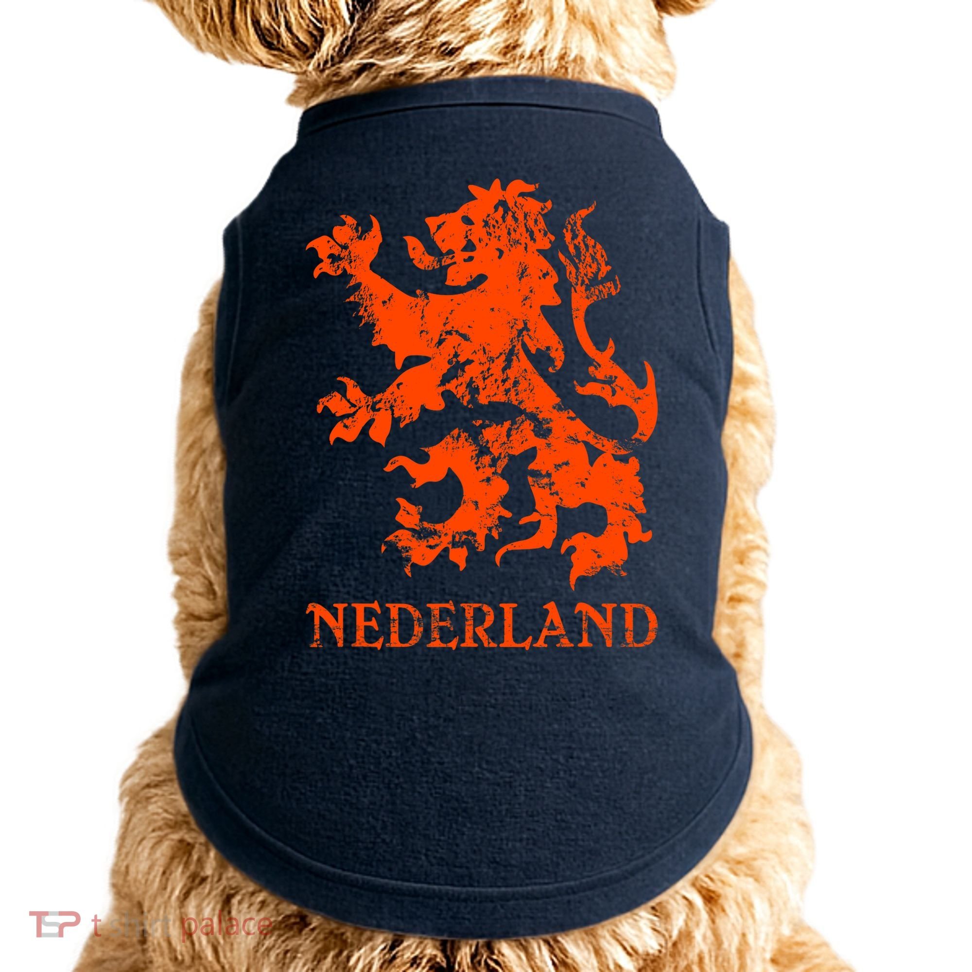 Netherlands Nederland Dutch Lion Doggie Tank