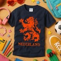 Netherlands Nederland Dutch Lion Kids T-Shirt thumb 3