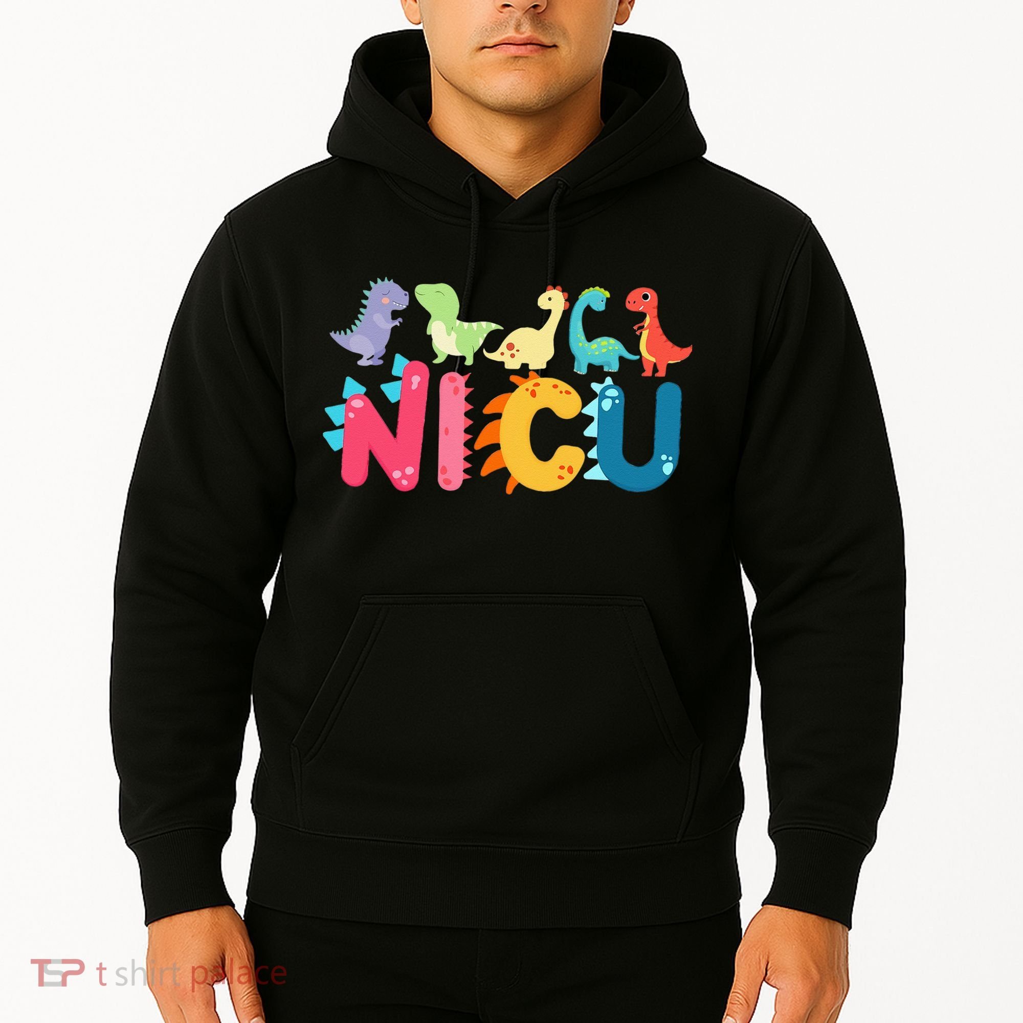 NICU Nurse Dinosaur Neonatal Intensive Care Unit Hoodie