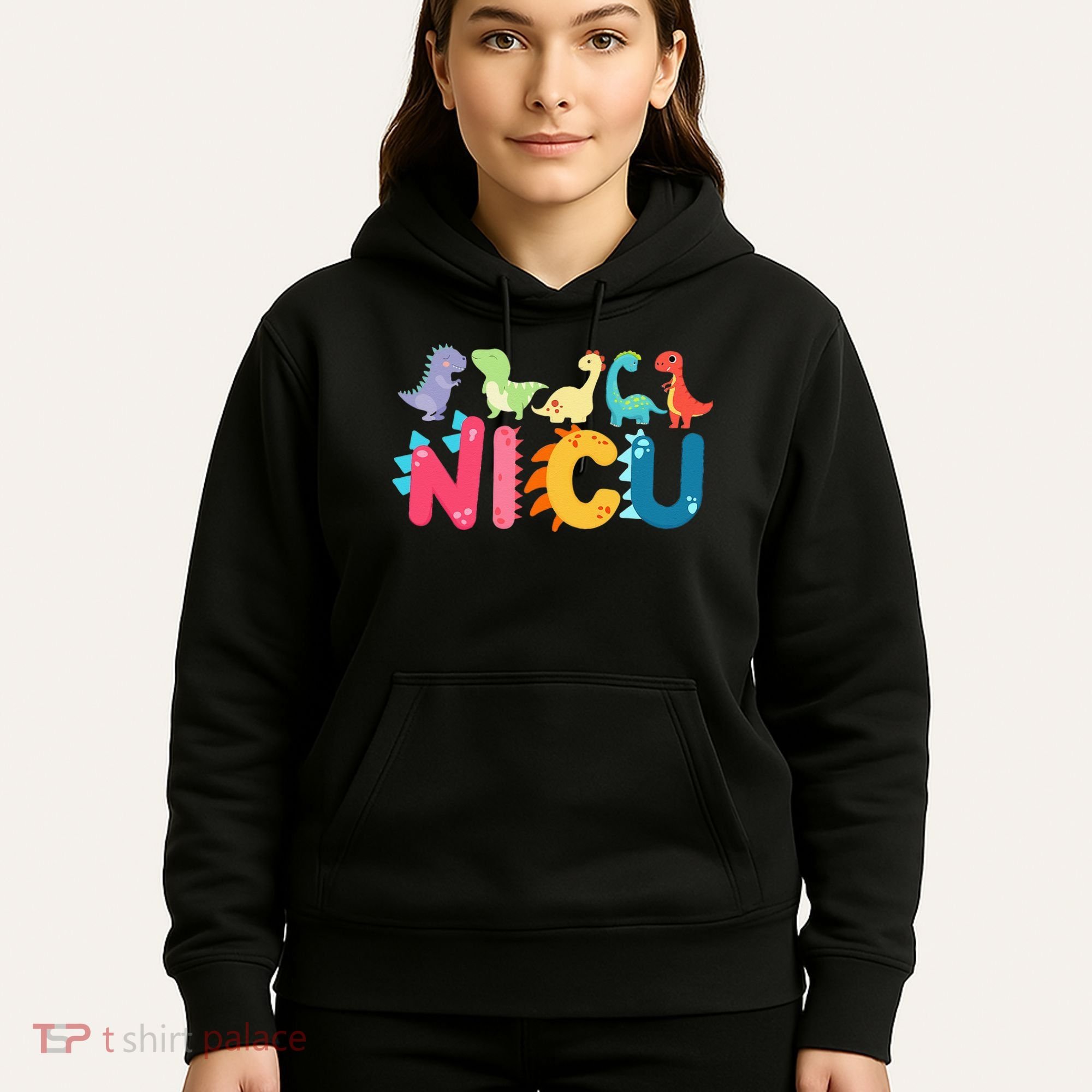 NICU Nurse Dinosaur Neonatal Intensive Care Unit Hoodie