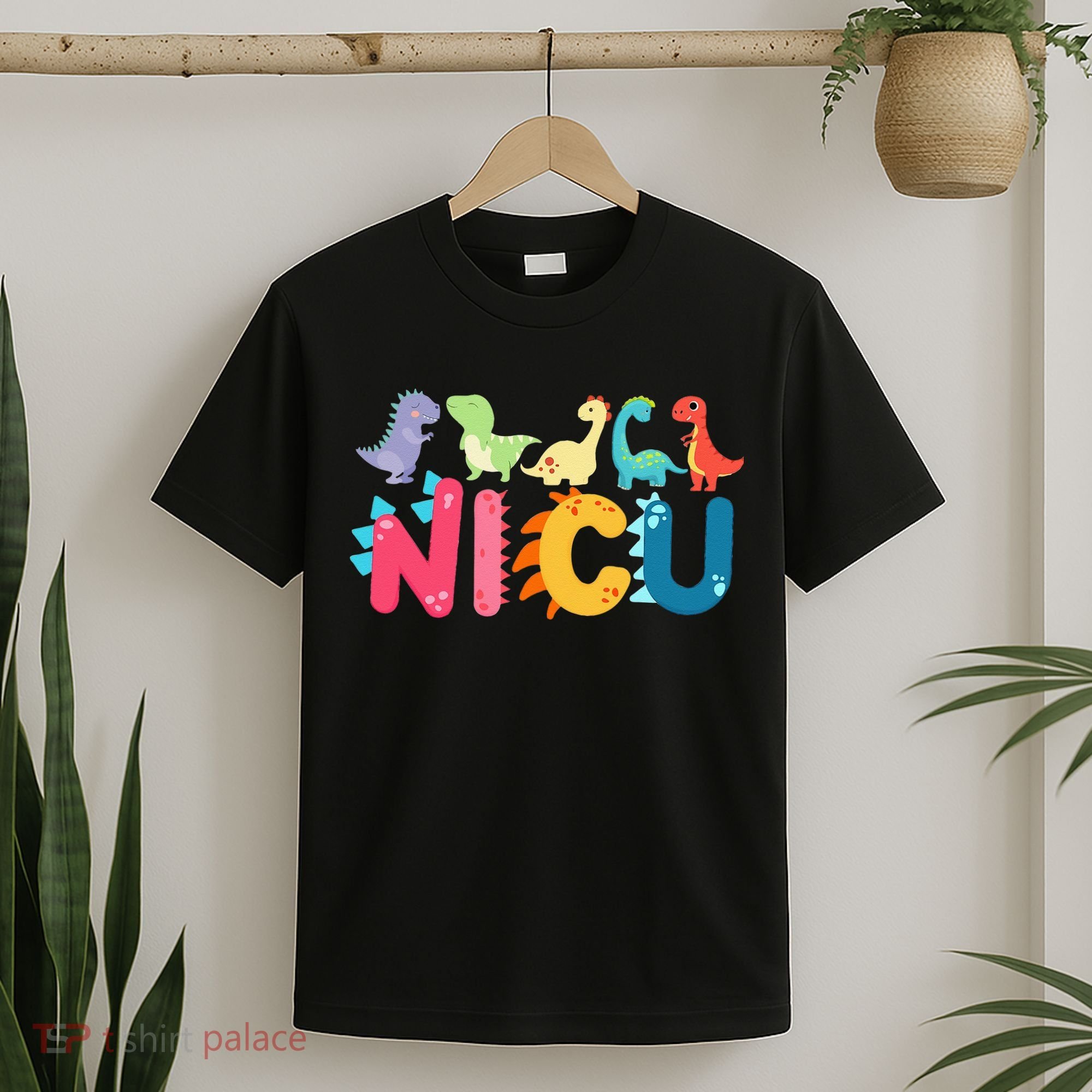 NICU Nurse Dinosaur Neonatal Intensive Care Unit T-Shirt