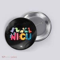 NICU Nurse Dinosaur Neonatal Intensive Care Unit Button thumb 0