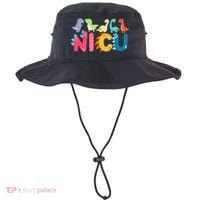 NICU Nurse Dinosaur Neonatal Intensive Care Unit Bucket Hat thumb 0