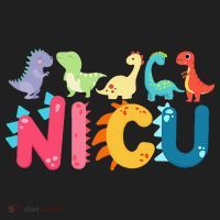 NICU Nurse Dinosaur Neonatal Intensive Care Unit Beanie thumb 2