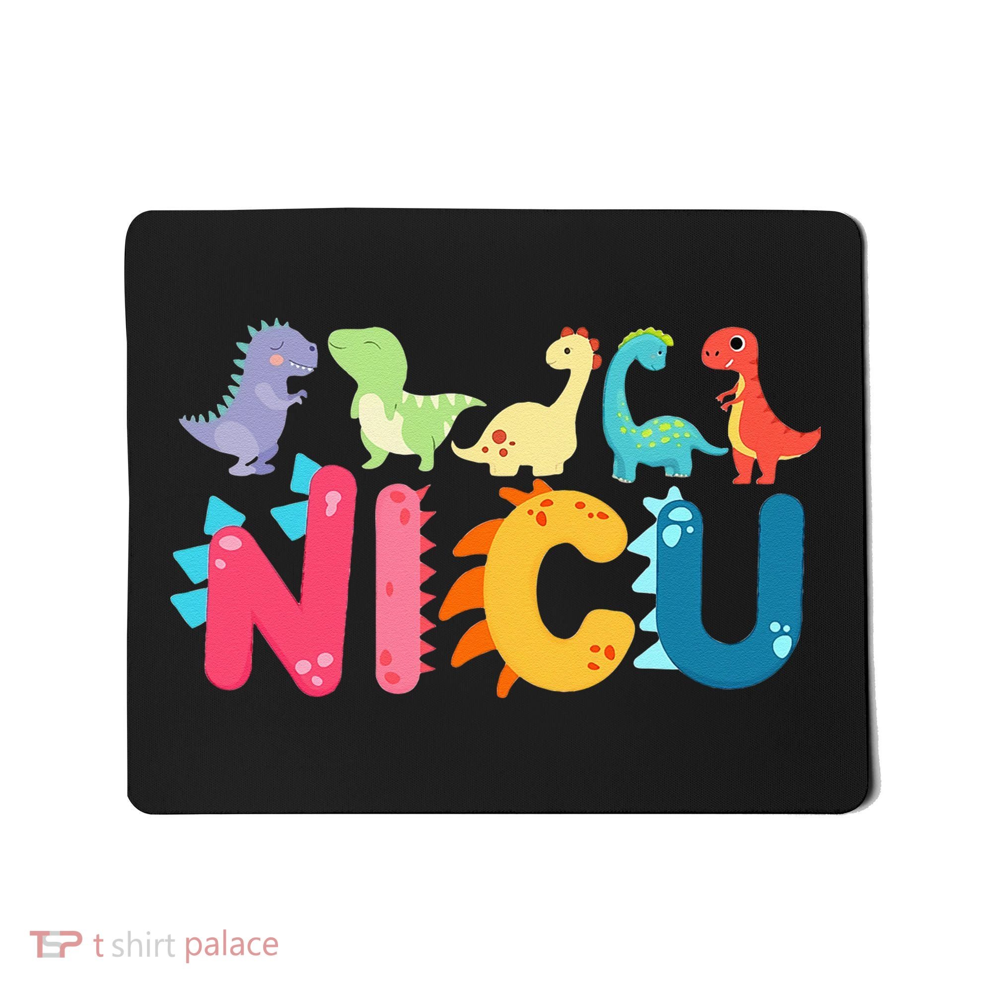 NICU Nurse Dinosaur Neonatal Intensive Care Unit Mousepad