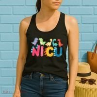 NICU Nurse Dinosaur Neonatal Intensive Care Unit Women's Tank Top thumb 2