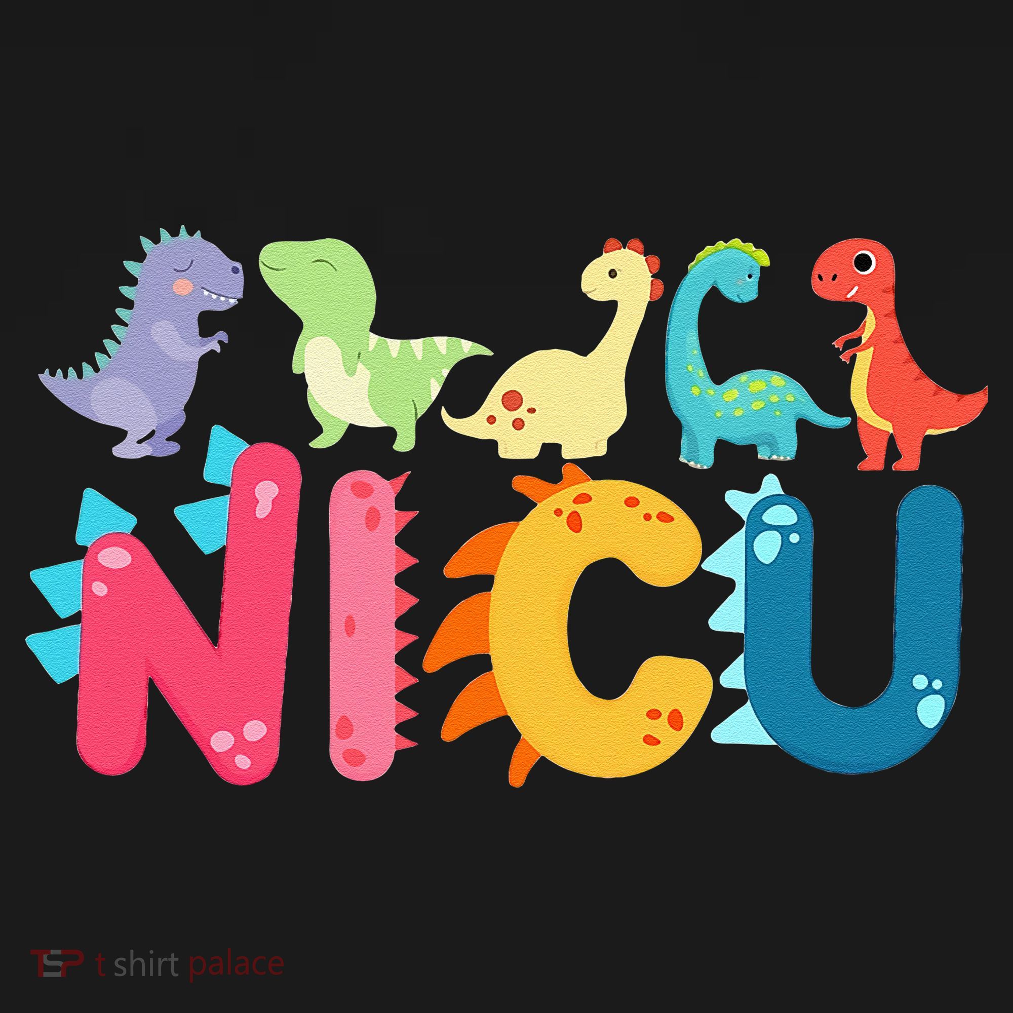 NICU Nurse Dinosaur Neonatal Intensive Care Unit Baby Bodysuit