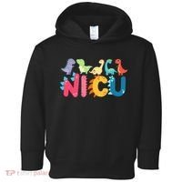 NICU Nurse Dinosaur Neonatal Intensive Care Unit Toddler Hoodie thumb 0