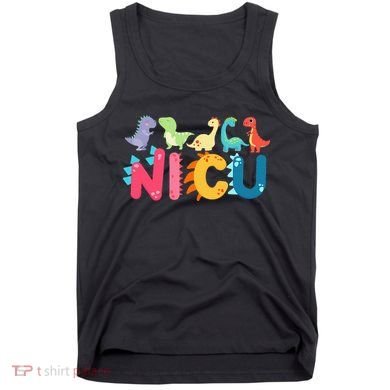 NICU Nurse Dinosaur Neonatal Intensive Care Unit Tank Top