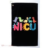NICU Nurse Dinosaur Neonatal Intensive Care Unit Golf Towel thumb 0