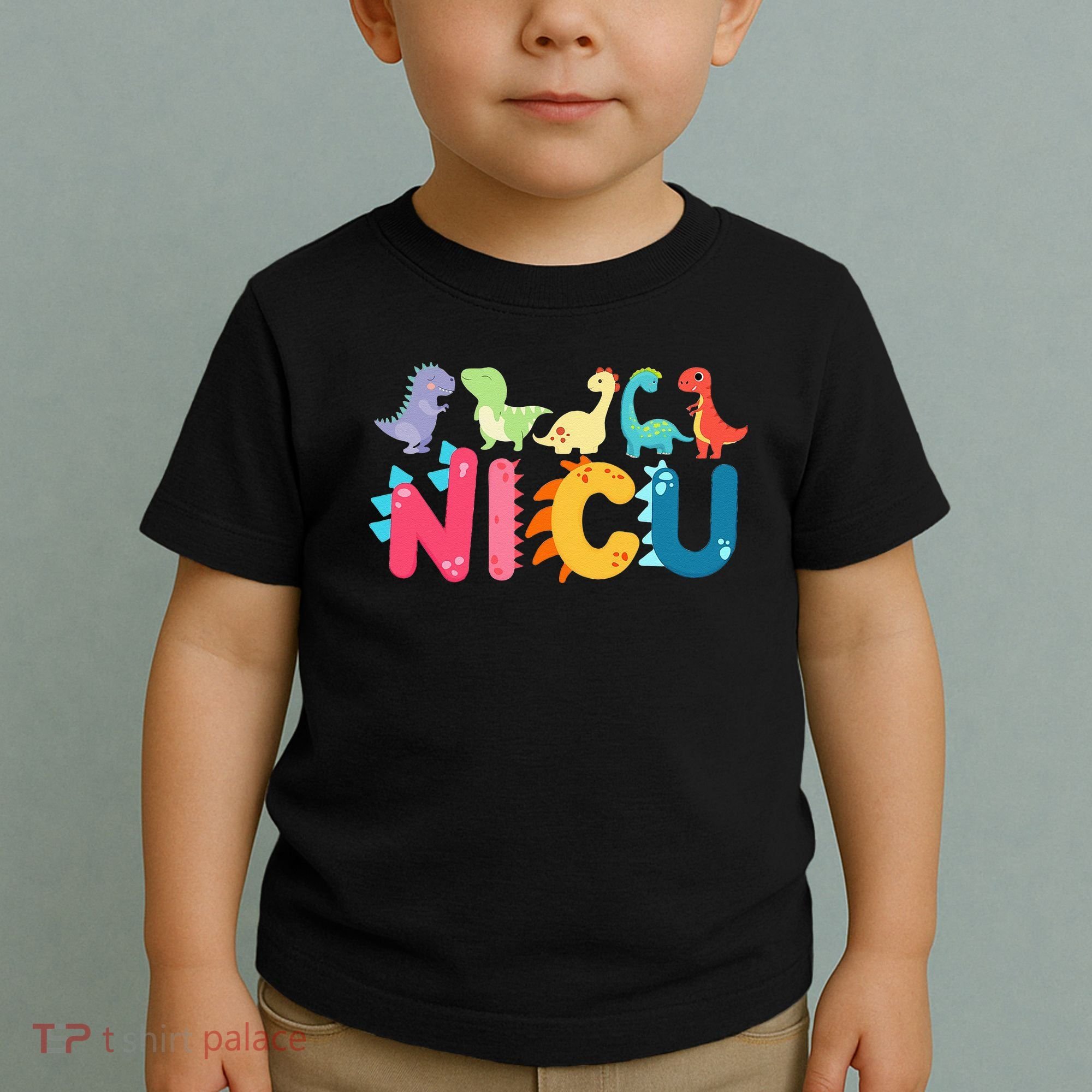 NICU Nurse Dinosaur Neonatal Intensive Care Unit Toddler T-Shirt