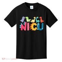 NICU Nurse Dinosaur Neonatal Intensive Care Unit Kids T-Shirt thumb 0