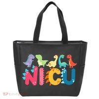 NICU Nurse Dinosaur Neonatal Intensive Care Unit Tote Bag thumb 0