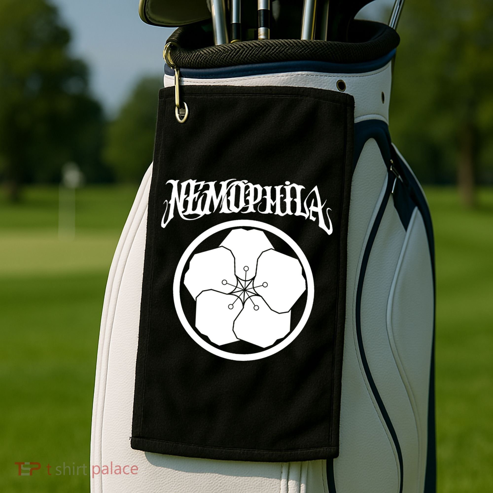 Nemophila Golf Towel