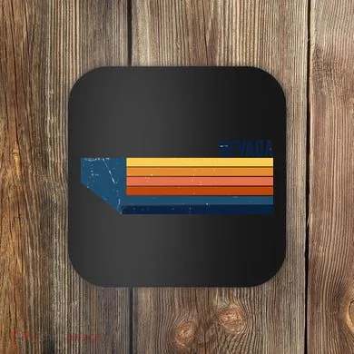 Retro Vintage Nevada Coaster