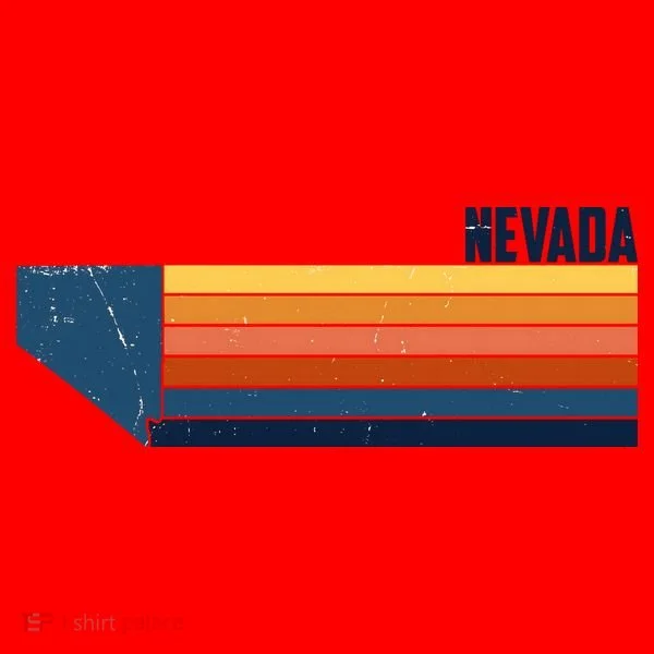 Retro Vintage Nevada Santa Hat