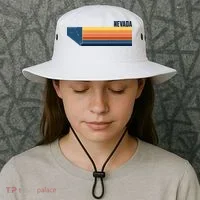 Retro Vintage Nevada Bucket Hat thumb 3