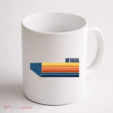 Retro Vintage Nevada Coffee Mug back