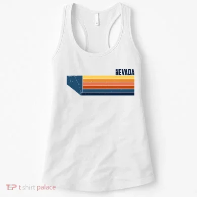 Retro Vintage Nevada Women's Tank Top