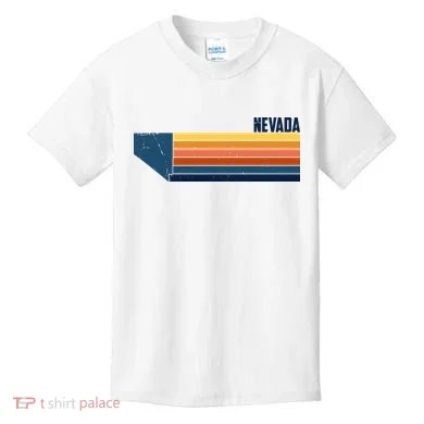 Retro Vintage Nevada Kids T-Shirt