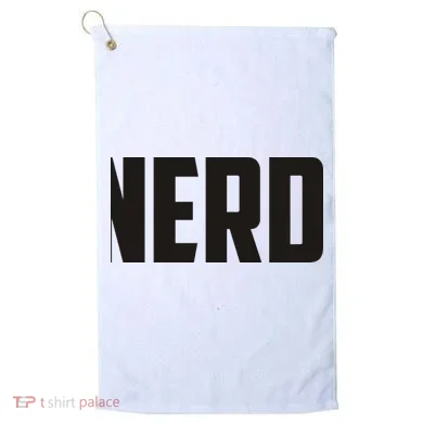 Nerd Golf Towel
