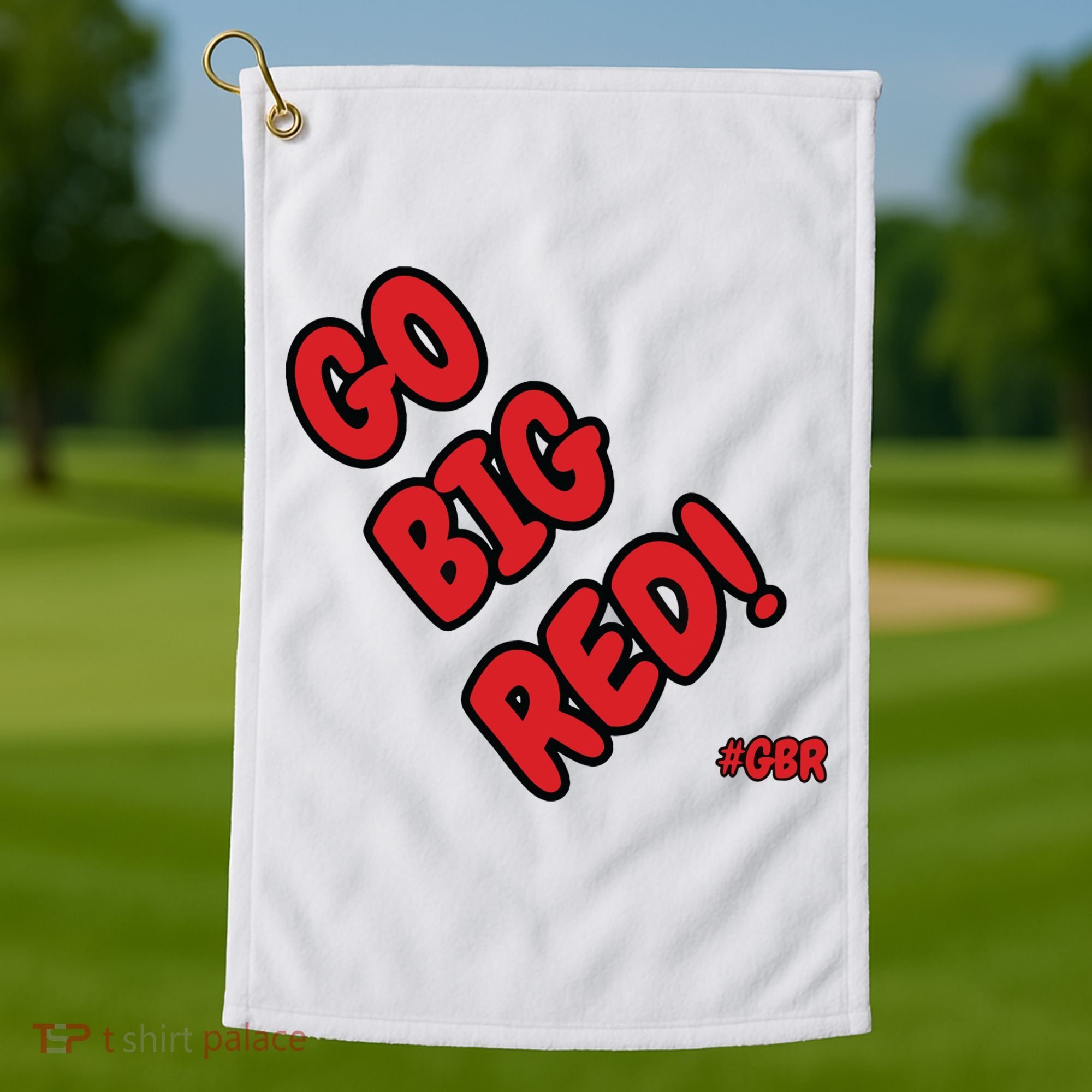 Nebraska Golf Towel