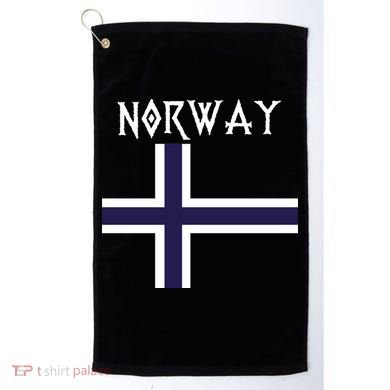 Norway Norwegian Flag Golf Towel
