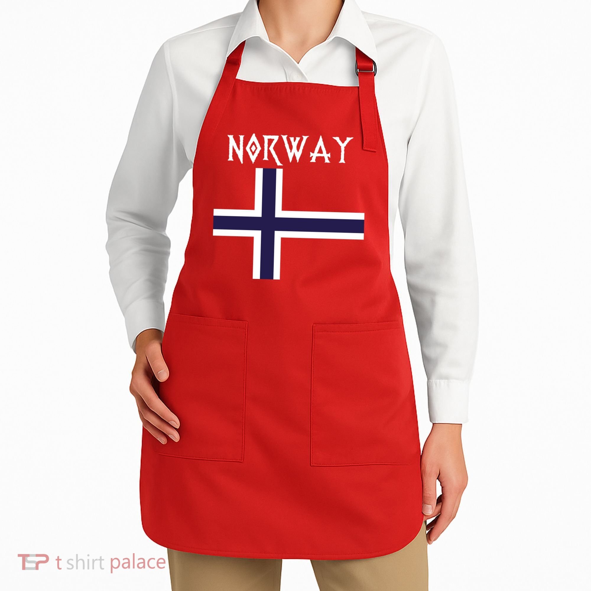 Norway Norwegian Flag Apron