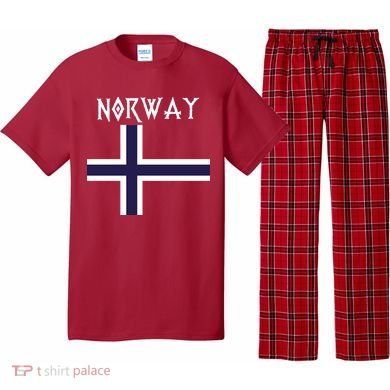 Norway Norwegian Flag Pajama Set