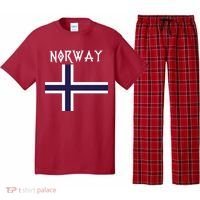 Norway Norwegian Flag Pajama Set thumb 0