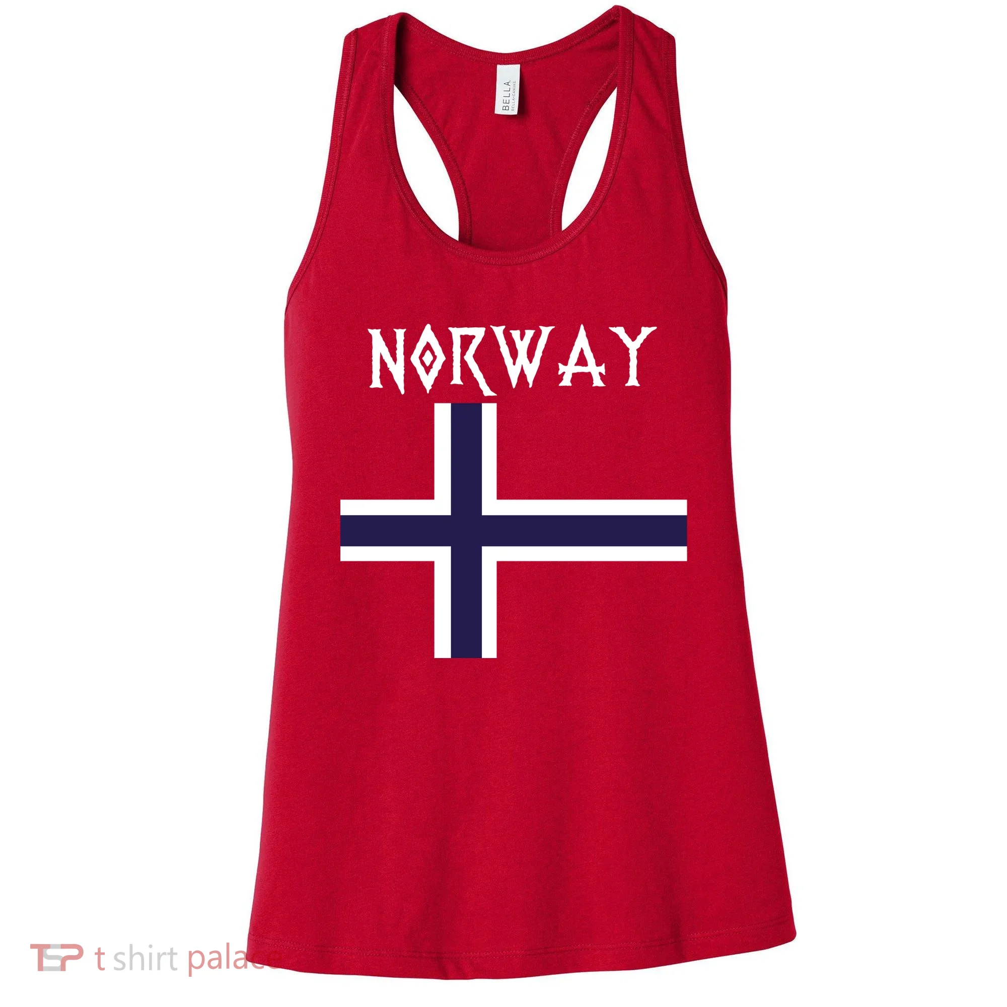 Norway Norwegian Flag Women's Tank Top